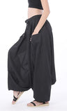 Whitewhale Men Women Cotton Summer Loose Baggy Hippie Boho Gypsy Harem Pants