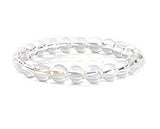 White Whale Natural Original Gemstone Round Beads Stretch Bracelet Healing Reiki 8mm