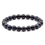 White Whale Natural Original Gemstone Round Beads Stretch Bracelet Healing Reiki 8mm