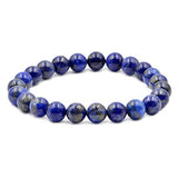 White Whale Natural Original Gemstone Round Beads Stretch Bracelet Healing Reiki 8mm
