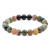 White Whale Natural Original Gemstone Round Beads Stretch Bracelet Healing Reiki 8mm