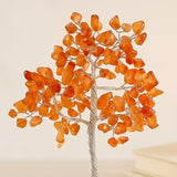 White Whale stone Tree Reiki Healing Crystal Gems Spiritual Feng Shui Vastu Table Decor