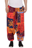 Whitewhale Men's Cotton Solid Harem Pants Yoga Trousers Hippie Pant