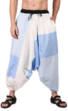 Whitewhale Men Women Cotton Summer Loose Baggy Hippie Boho Gypsy Harem Pants