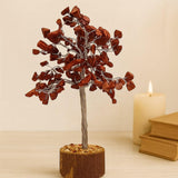 White Whale stone Tree Reiki Healing Crystal Gems Spiritual Feng Shui Vastu Table Decor