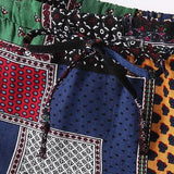 Whitewhale Mens Cotton Printed Harem Pants Pockets Yoga Trousers Hippie
