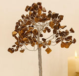 White Whale stone Tree Reiki Healing Crystal Gems Spiritual Feng Shui Vastu Table Decor