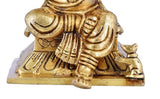 Whitewhale Brass Mangalkari Ganesha Statue Bhagwan Idol Ganesha Statue Ganpati Murti Home Decor