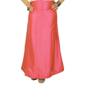 Whitewhale Satin Silk Petticoat Underskirt Indian Lining