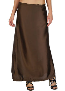 Whitewhale Satin Silk Petticoat Underskirt Indian Lining