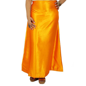 Whitewhale Satin Silk Petticoat Underskirt Indian Lining