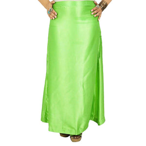 Whitewhale Satin Silk Petticoat Underskirt Indian Lining