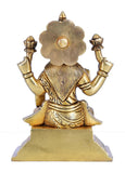 Whitewhale Maa Saraswati Brass Statue Religious Goddess Sculpture Idol Home Decor