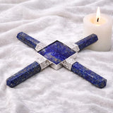 White Whale Pyramid Energy Generator 4 Points Reiki Healing Crystal Spiritual Feng Shui Gift