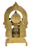 White Whale Brass Goddess Saraswati Statue Showpiece Idol for Home Décor and Gift