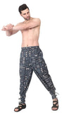 Whitewhale Mens Women Cotton Solid Aladdin Loose Baggy Boho Hippie Harem Pant