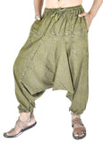 Whitewhale Mens Cotton Stripe Harem Pants Pockets Yoga Trousers Hippie
ple T-Shirt