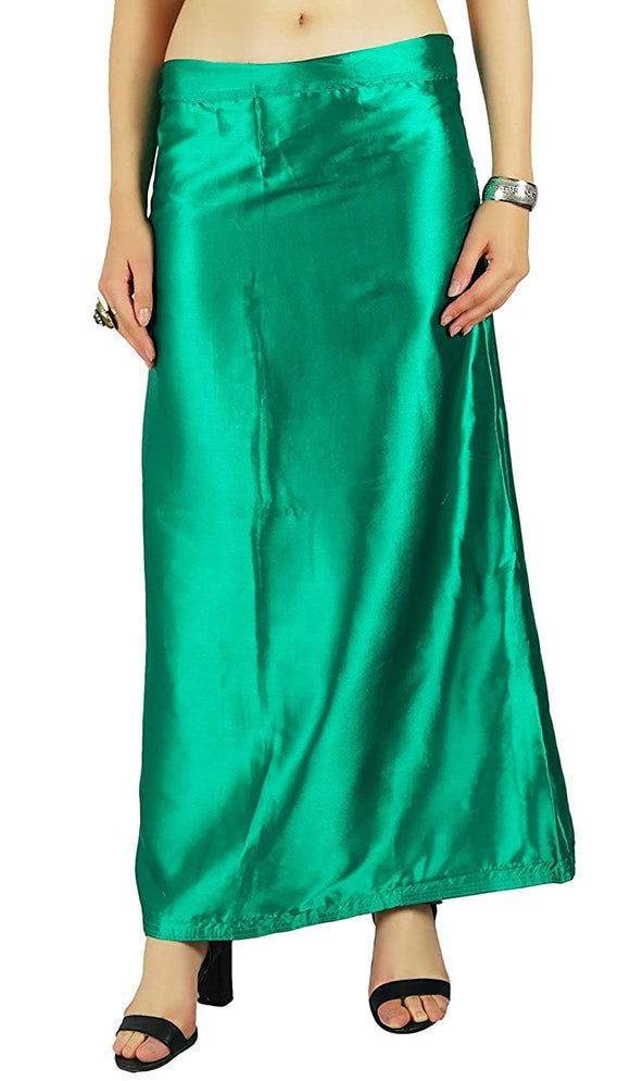 Whitewhale Satin Silk Petticoat Underskirt Indian Lining