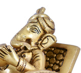 Whitewhale Lord Ganesha Statue Sitting On Chair Handcrafted Home Decorative
