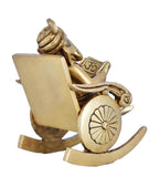 Whitewhale Lord Ganesha Statue Sitting On Chair Handcrafted Home Decorative