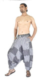 Whitewhale Mens Cotton Stripe Harem Pants Pockets Yoga Trousers Hippie
ple T-Shirt