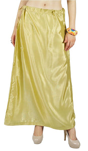 Whitewhale Satin Silk Petticoat Underskirt Indian Lining