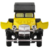 White Whale Metal Die Cast Classic Old Antique Car Model with Pull Back Action