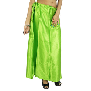 Whitewhale Satin Silk Petticoat Underskirt Indian Lining