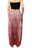 Whitewhale Women's Harem Hippie Boho Yoga Printed Palazzo Casual Pants