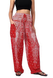 Whitewhale Women's Harem Hippie Boho Yoga Printed Palazzo Casual Pants