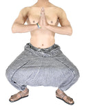 Whitewhale Mens Cotton Stripe Harem Pants Pockets Yoga Trousers Hippie
ple T-Shirt