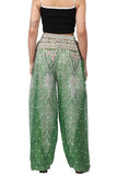 Whitewhale Women's Harem Hippie Boho Yoga Printed Palazzo Casual Pants