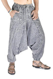 Whitewhale Mens Cotton Stripe Harem Pants Pockets Yoga Trousers Hippie
ple T-Shirt