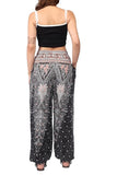 Whitewhale Women's Harem Hippie Boho Yoga Printed Palazzo Casual Pants