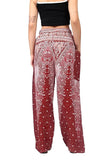 Whitewhale Women's Harem Hippie Boho Yoga Printed Palazzo Casual Pants