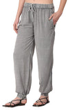 Whitewhale Womens Long Embroidered at the bottom Rayon Pajama/Trouser