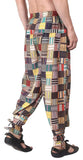 Whitewhale Mens Women Cotton Solid Aladdin Loose Baggy Boho Hippie Harem Pant