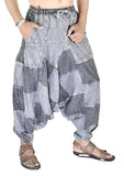 Whitewhale Mens Cotton Stripe Harem Pants Pockets Yoga Trousers Hippie
ple T-Shirt