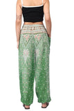 Whitewhale Women's Harem Hippie Boho Yoga Printed Palazzo Casual Pants