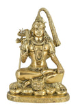 White Whale Lord Shiva Brass Statue Idol Sculpture Hindu God Natraja Shiv Figurine Home Décor