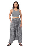 Whitewhale Mens Women Rayon Tiger Print Aladdin Loose Baggy Boho Hippie Harem Pants