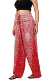 Whitewhale Women's Harem Hippie Boho Yoga Printed Palazzo Casual Pants