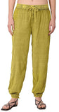Whitewhale Womens Long Embroidered at the bottom Rayon Pajama/Trouser