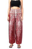 Whitewhale Women's Harem Hippie Boho Yoga Printed Palazzo Casual Pants