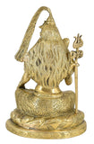 White Whale Lord Shiva Brass Statue Idol Sculpture Hindu God Natraja Shiv Figurine Home Décor