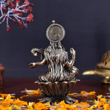 White Whale Superfine Antique Maa Saraswati Brass Statue Religious Goddess Sculpture Idol Home Décor
