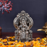 White Whale Superfine Lord Ganesha Brass Statue Hindu Religious Sitting Lord Ganesha  Sculpture Figurine Ideal for Gift & Home Decor