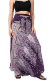 Whitewhale Printed Long Skirts for Women | 2-in-1 Boho Dress & Maxi Skirt for Bohemian Festivals, Vacation & Casual wear