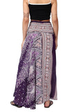 Whitewhale Printed Long Skirts for Women | 2-in-1 Boho Dress & Maxi Skirt for Bohemian Festivals, Vacation & Casual wear