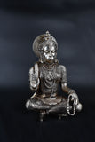 White Whale Lord Hanuman Idol Strength Monkey Figurine Bajrang bali Statue Brass Sculpture Diwali Decor Gifts